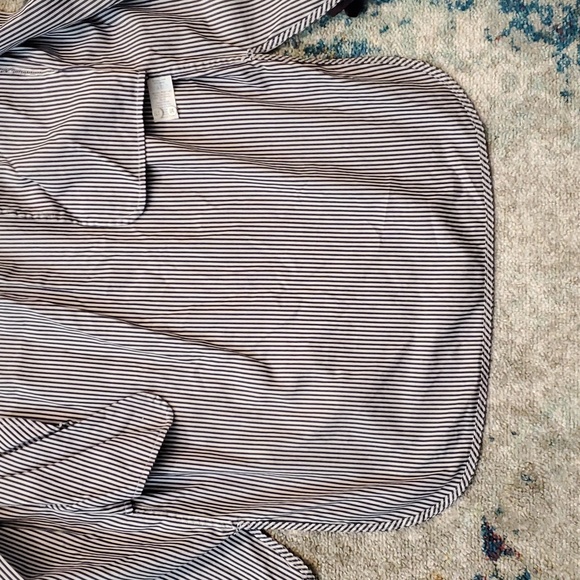 Everlane Stripe Button Down Oxford Shirt Dress- 2 - Picture 5 of 11